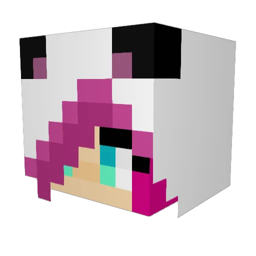 Oreo_The_Plug Minecraft avatar head, 3D render