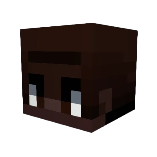 Oreo_galaxy Minecraft avatar head, 3D render