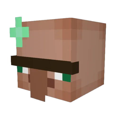 OrezCuLapte122 Minecraft avatar head, 3D render