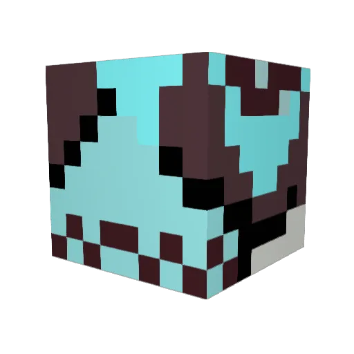 Orezbus Minecraft avatar head, 3D render