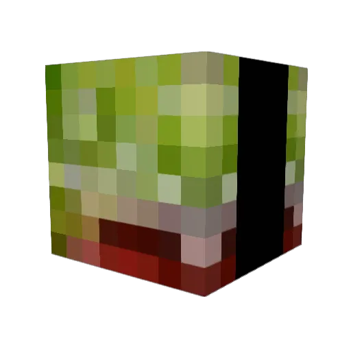Organ_Eater Minecraft avatar head, 3D render