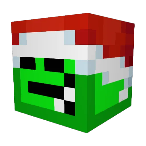 OriYelliOcti Minecraft avatar head, 3D render