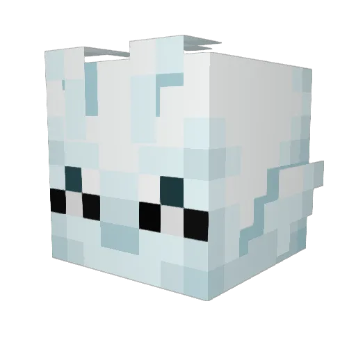 Ori_Officiel Minecraft avatar head, 3D render