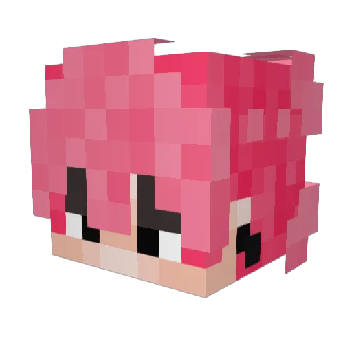 Ories1710 Minecraft avatar head, 3D render