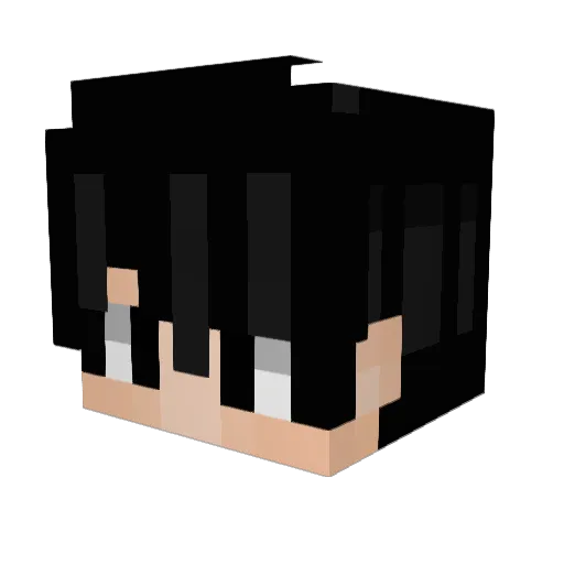 Origamer9513 Minecraft avatar head, 3D render