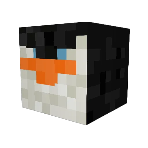OrigamiBoy22 Minecraft avatar head, 3D render