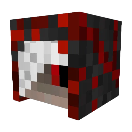 OrigamiCore Minecraft avatar head, 3D render