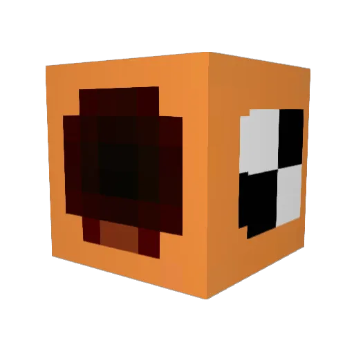 OrigamiFish23 Minecraft avatar head, 3D render