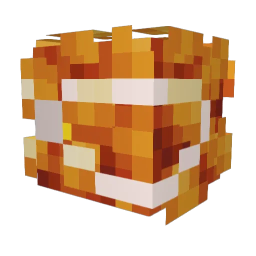 OrigamiMaster329 Minecraft avatar head, 3D render