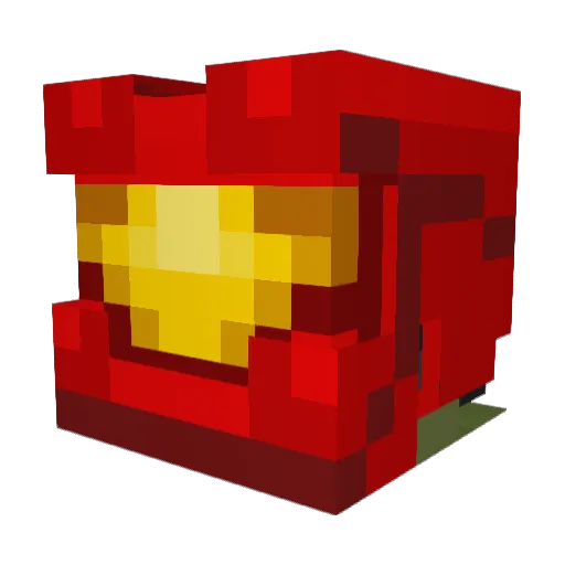 OrigamiStrangler Minecraft avatar head, 3D render