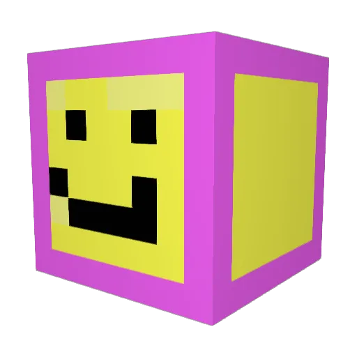 OriginaleMichal9 Minecraft avatar head, 3D render