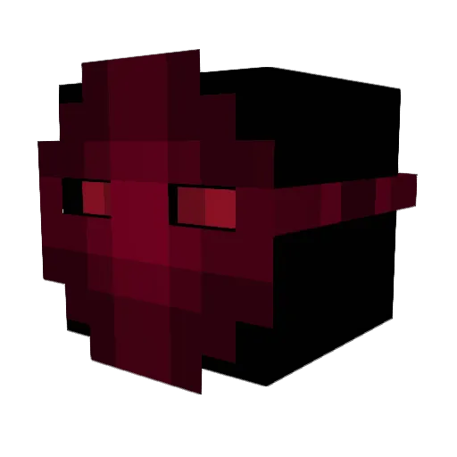 Origins_Az Minecraft avatar head, 3D render