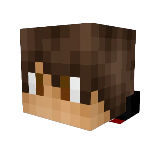 Orin_nh Minecraft avatar head, 3D render