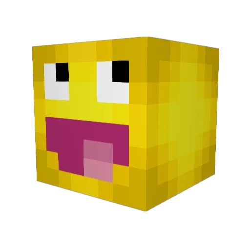 Orion339 Minecraft avatar head, 3D render