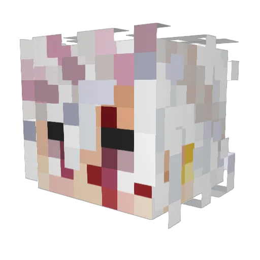 OrionFreak Minecraft avatar head, 3D render