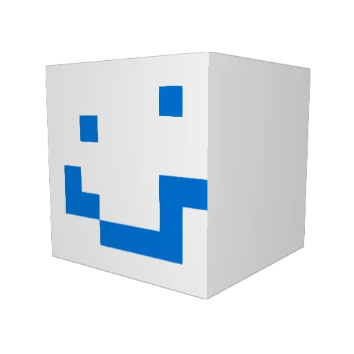 OrionNoSkill Minecraft avatar head, 3D render