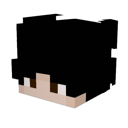Orion_82 Minecraft avatar head, 3D render