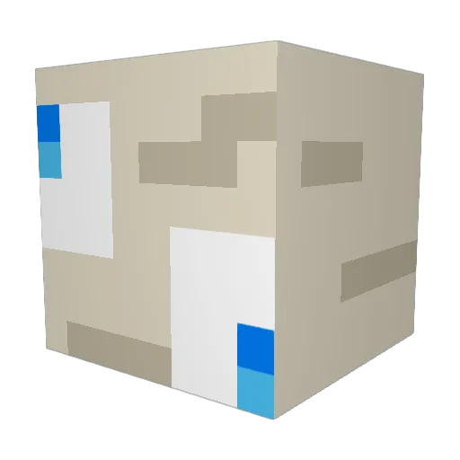 Orionpaul Minecraft avatar head, 3D render