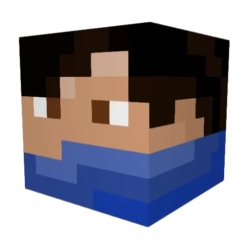 Orixan_255 Minecraft avatar head, 3D render