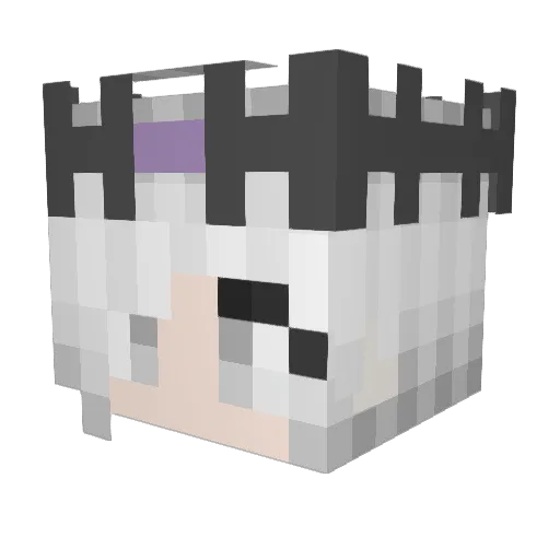 Orixson_001 Minecraft avatar head, 3D render