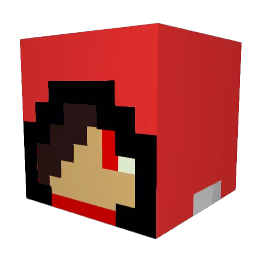 OrjanAar Minecraft avatar head, 3D render