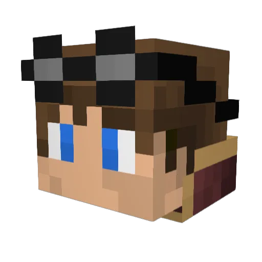 Orks_Go_WaaGH Minecraft avatar head, 3D render