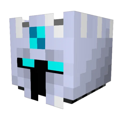 OrlandoMCO Minecraft avatar head, 3D render