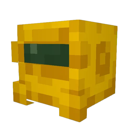 OrlandoP2403 Minecraft avatar head, 3D render