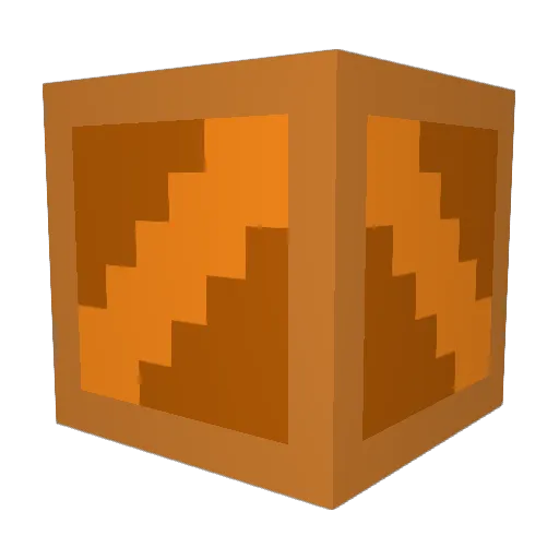 OrnesPC1 Minecraft avatar head, 3D render