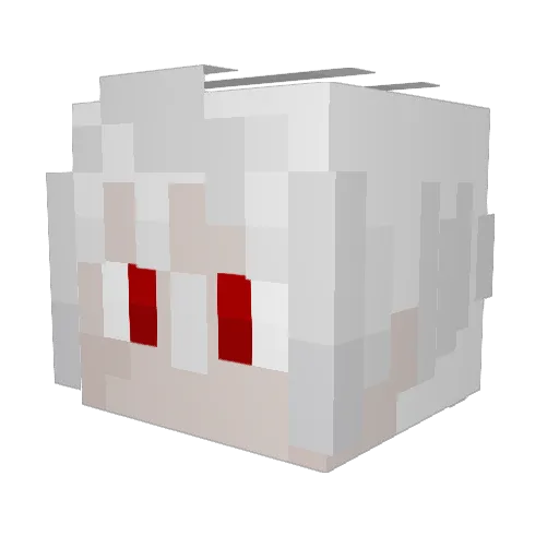Ornj1 Minecraft avatar head, 3D render