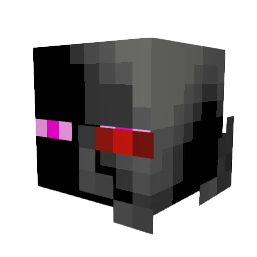 Orol Minecraft avatar head, 3D render
