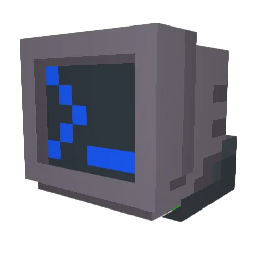 Orphee_Lonie Minecraft avatar head, 3D render