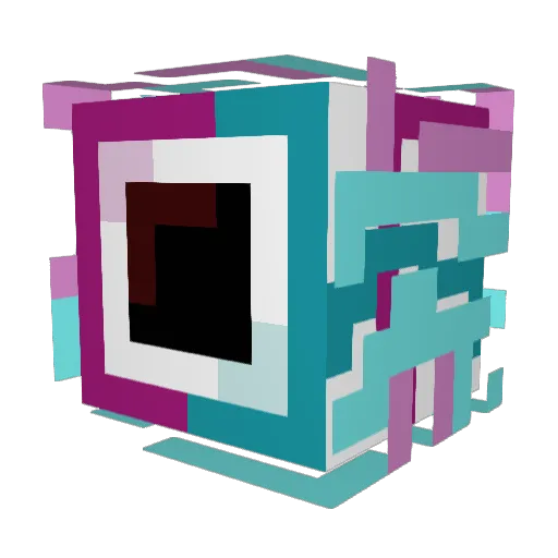 OrrBigKing Minecraft avatar head, 3D render