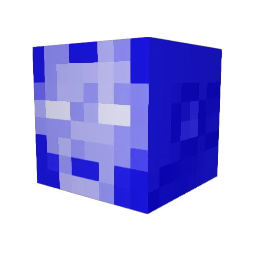 Orri271 Minecraft avatar head, 3D render