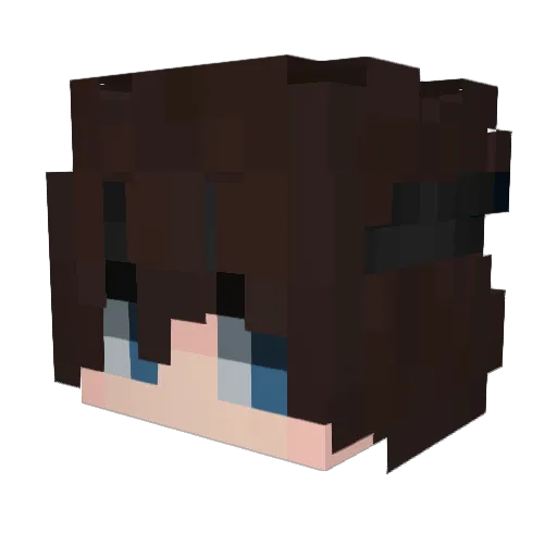 Orryn_ Minecraft avatar head, 3D render