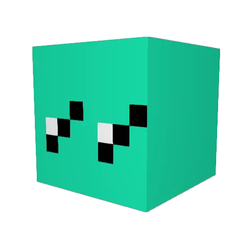 Orrynton Minecraft avatar head, 3D render