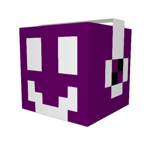 Orsong Minecraft avatar head, 3D render