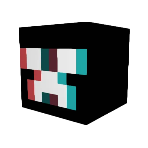 Orvinator Minecraft avatar head, 3D render