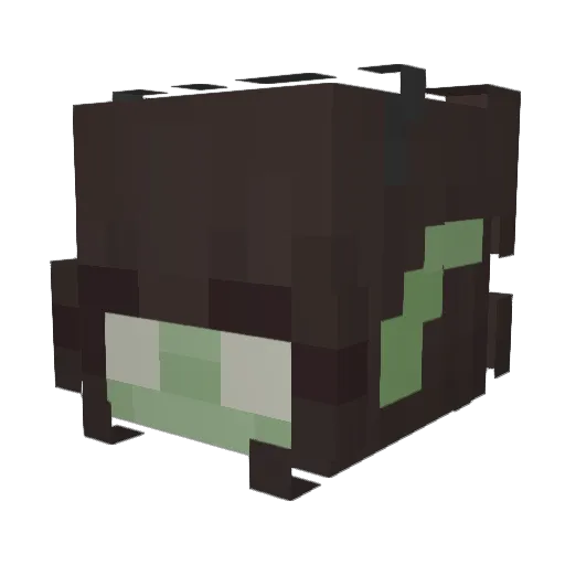 Orydix Minecraft avatar head, 3D render