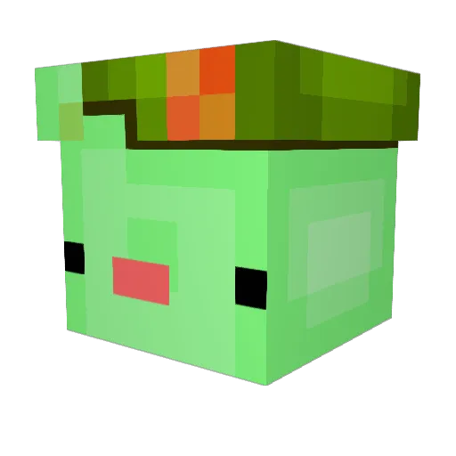 OsWald_real Minecraft avatar head, 3D render