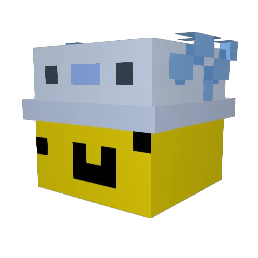 Os_ar Minecraft avatar head, 3D render
