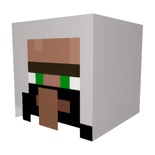 OsamaImNetto Minecraft avatar head, 3D render