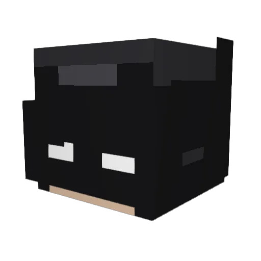 Osama_bin_who Minecraft avatar head, 3D render