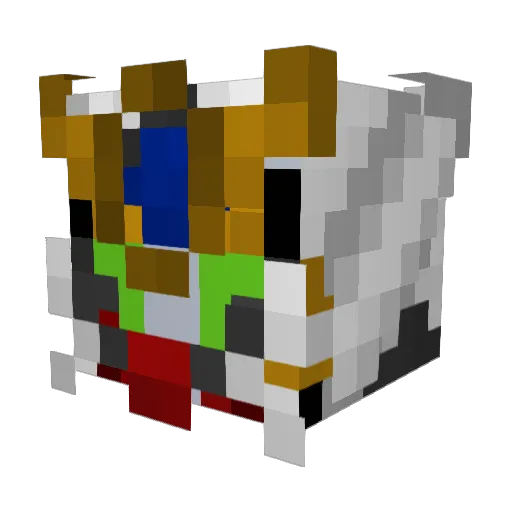 Osborn07 Minecraft avatar head, 3D render