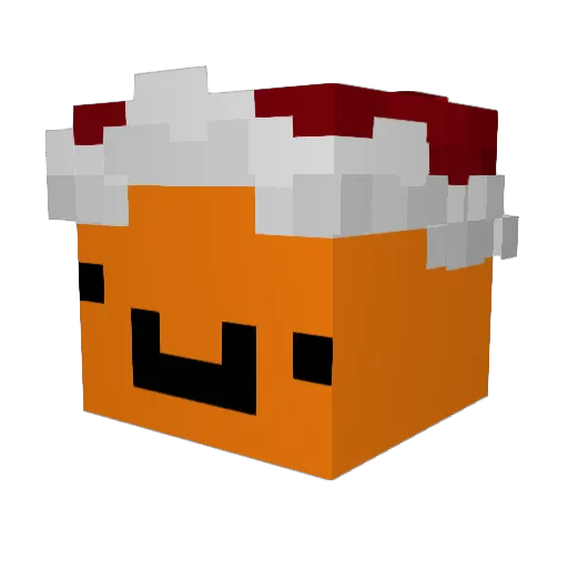 OscaKnight Minecraft avatar head, 3D render