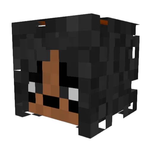 Oscar31511 Minecraft avatar head, 3D render