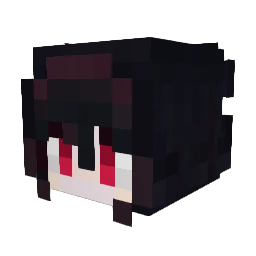 Oscar8600 Minecraft avatar head, 3D render