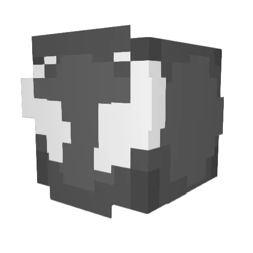 OscarC99 Minecraft avatar head, 3D render