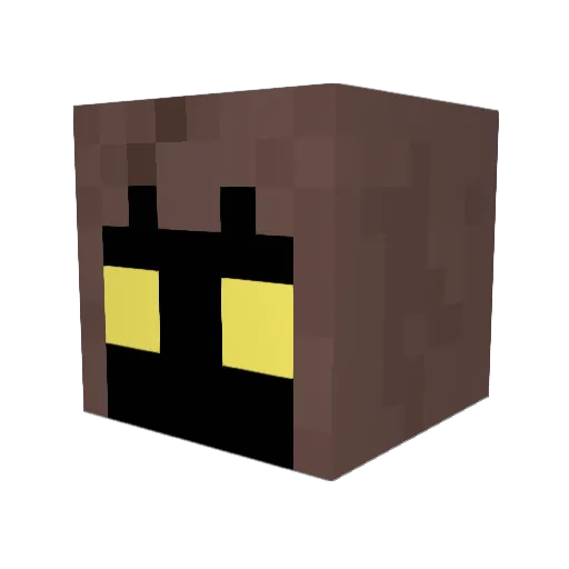 OscarHelden Minecraft avatar head, 3D render