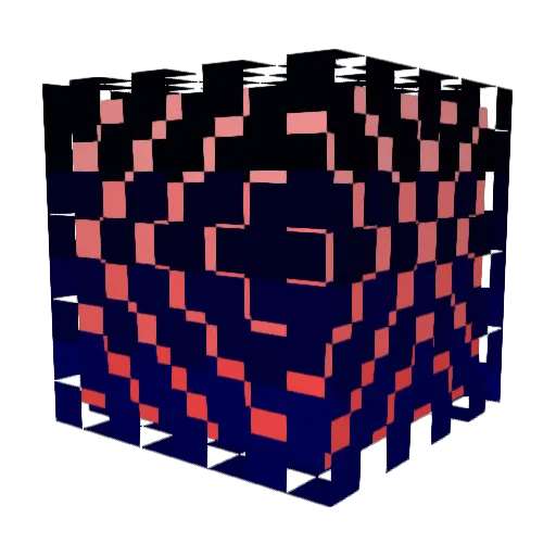 OscarTheFish Minecraft avatar head, 3D render